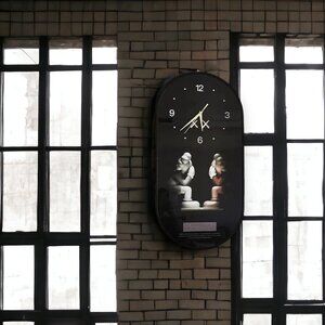 KAWS Double Companions Wall Clock, Fashionable KAWS Wall Clock Unique Room Decor
